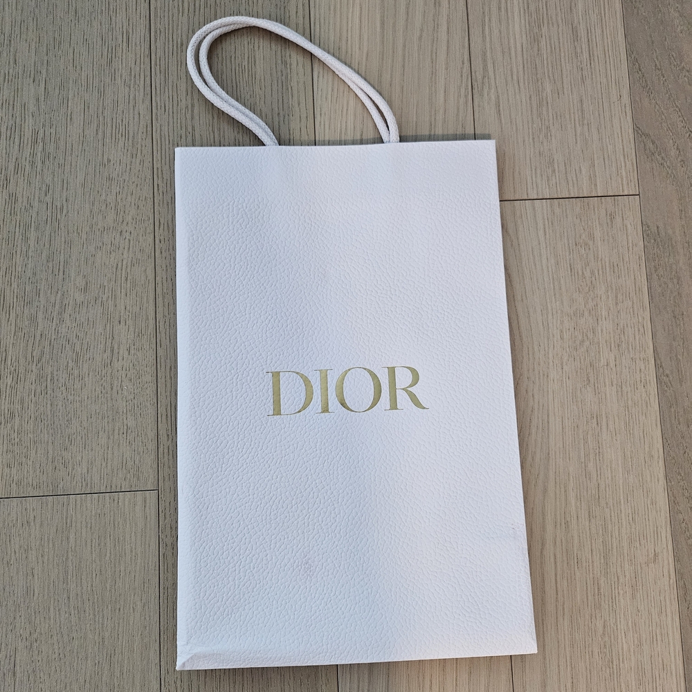 Dior White Gift Bag